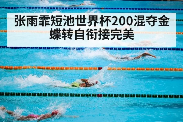 张雨霏短池世界杯200混夺金 蝶转自衔接完美